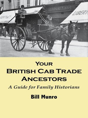 cover image of Your British Cab Trade Ancestors